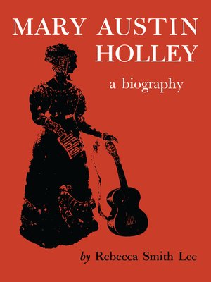 cover image of Mary Austin Holley